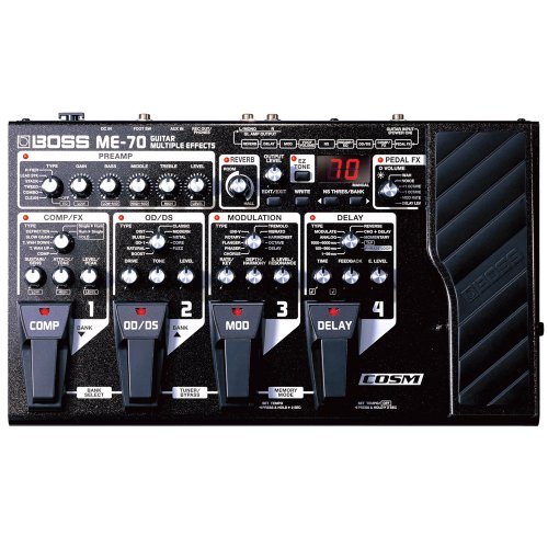 BOSS ME-70 Guitar Multiple Effects Processor : Amazon.co.uk